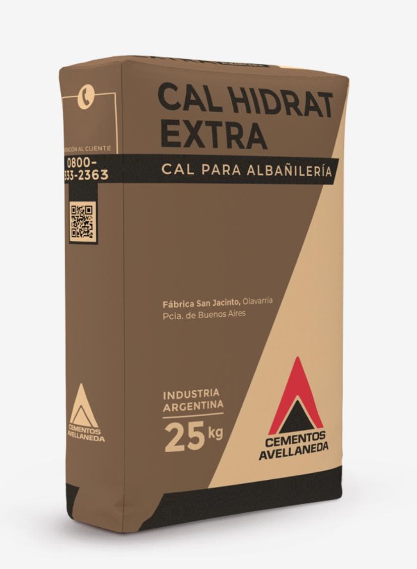 Cal Hidrat Extra x 25kg — Avellaneda