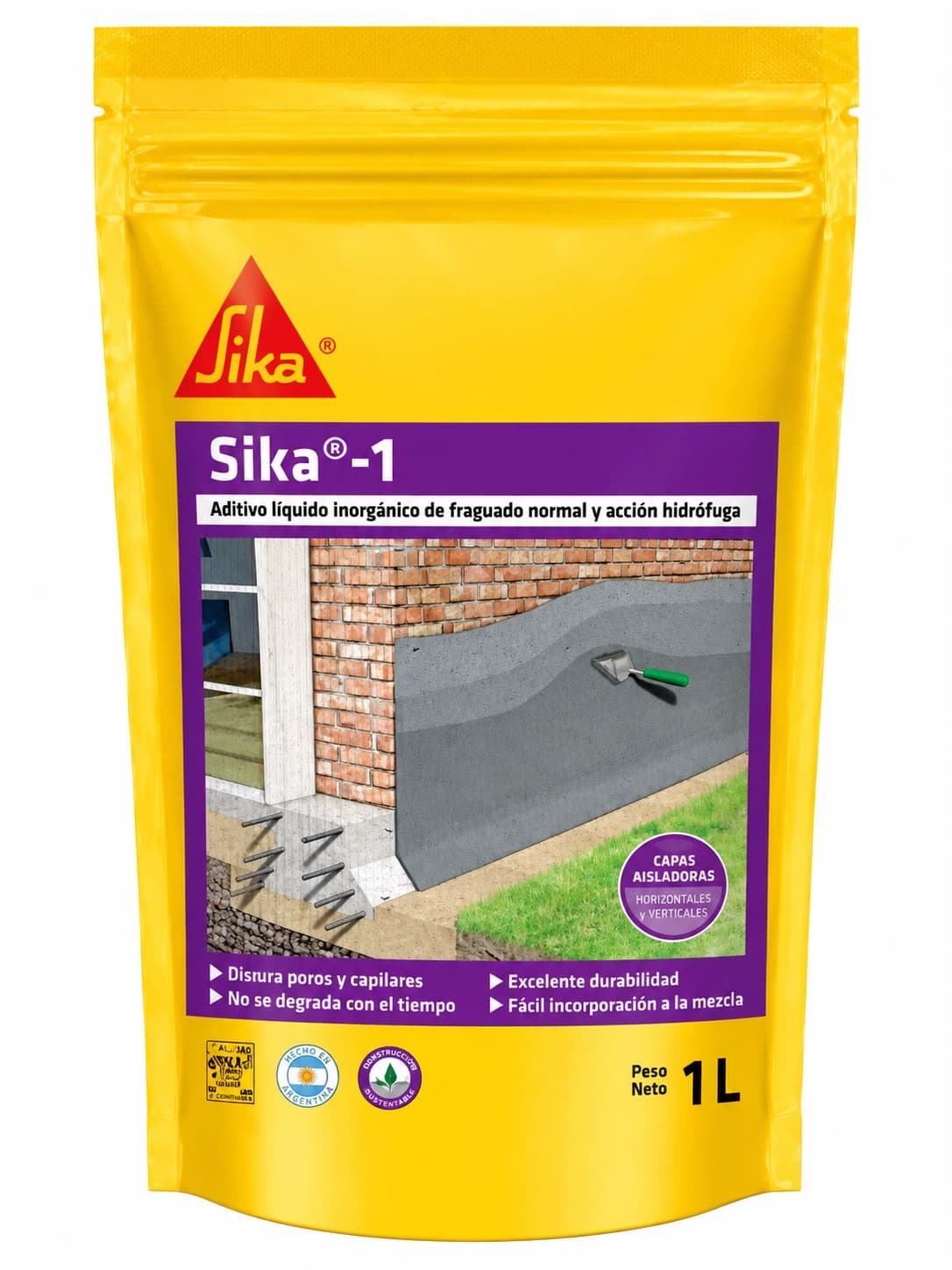 Hidrófugo Sika 1 x 1 Lt