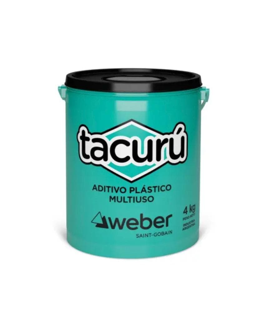 Tacurú Aditivo Plástico Multiuso Weber 4 kg