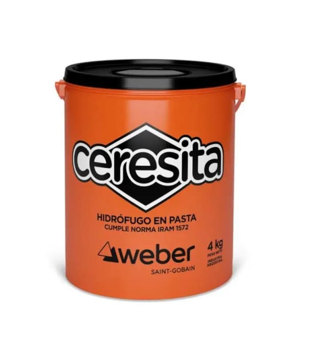 Ceresita Hidrófugo en Pasta Weber 4 kg