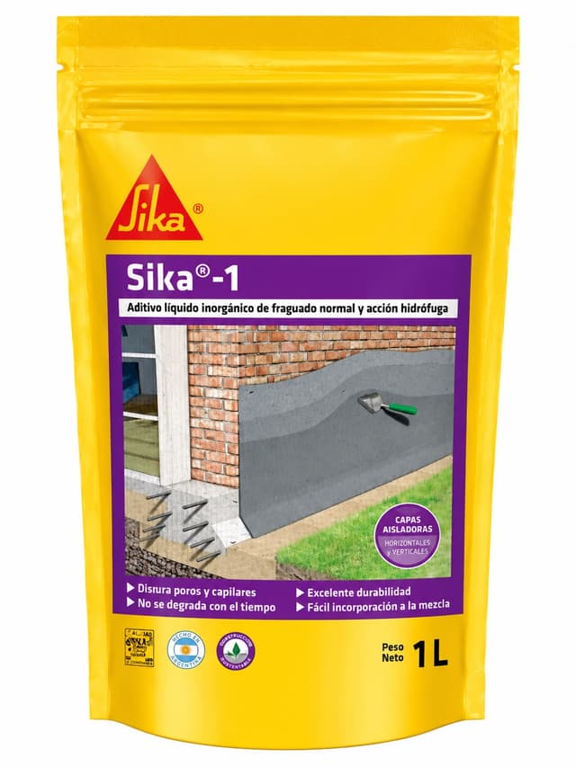 Hidrófugo Sika 1 x 1 Lt