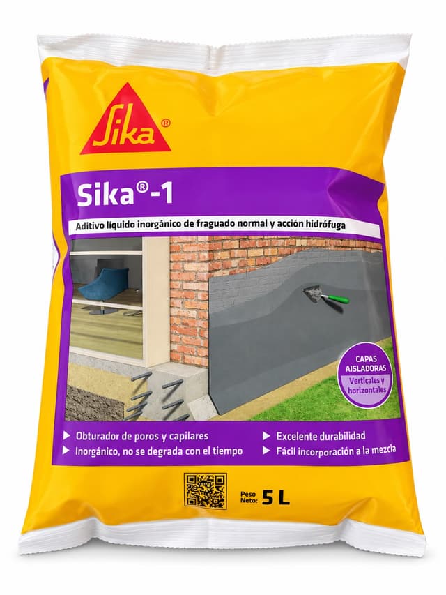 Hidrófugo Sika 1 x 5 Lts