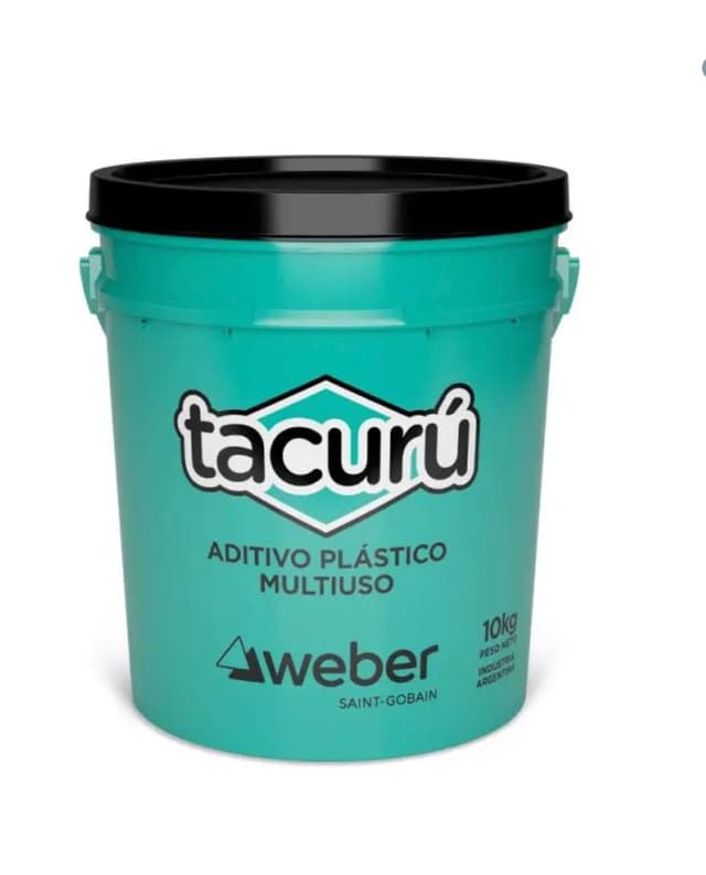 Tacurú Aditivo Plástico Multiuso Weber 10 kg